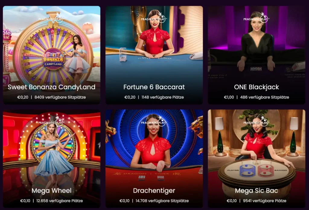 Boom Live Dealer Games
